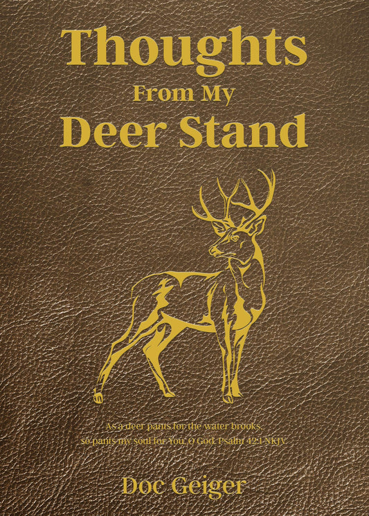 Thoughts from My Deer Stand
